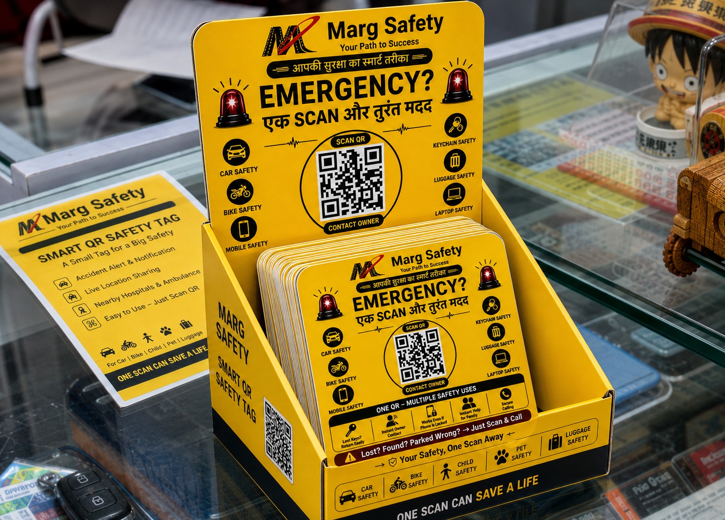 Smart Vehicle Safety QR Sticker: A Simple Way to Make Every Car and Bike Safer
